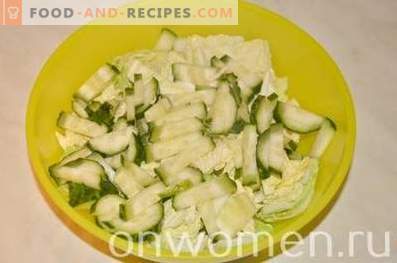 Salade met kabeljauwlever en kwarteleitjes
