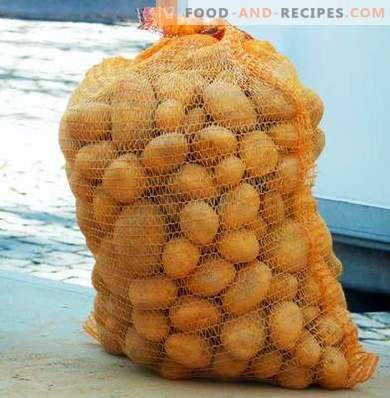 Како да складирате компири