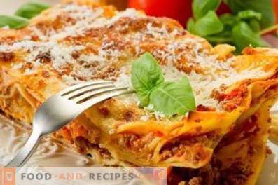 Pita lasagne met gehakt
