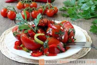 Snel gekruide tomaten
