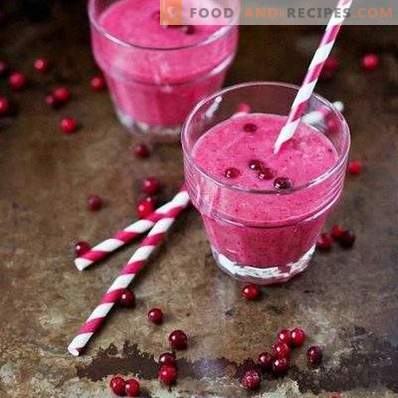 Lingonberry-smoothie