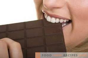 Bittere chocolade: voordeel en schade