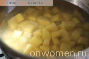 Rosbief met aardappelen