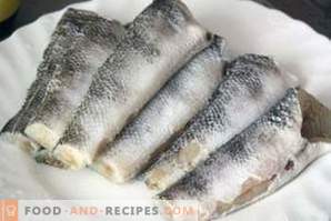 Fish Nototeniya: kookrecepten