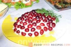 Tiffany-salade met kip en druiven