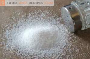 Hoe 100 gram zout
