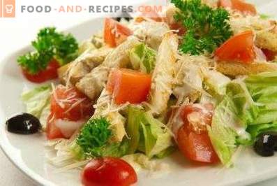 Caesar-Salat mit Chinakohl