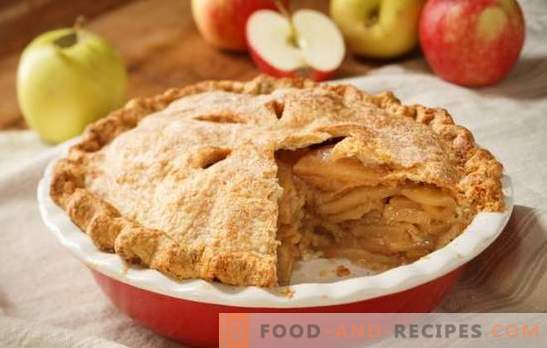 Heerlijke lenten taarten met appels, jam, kool: hoe je ze goed kookt op mager deeg. Het geheim van heerlijke Lenten taarten