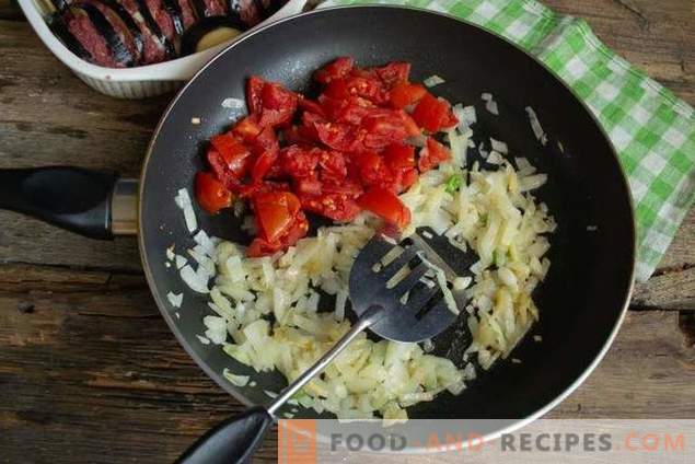 Rundvlees met aubergines in plantaardige saus - voedzaam en gezond