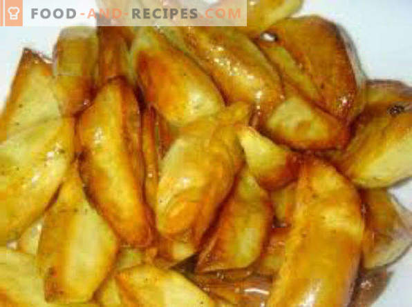 Hoe kook je aardappelen in de magnetron met kaas, vlees, spek, frites, gekookt