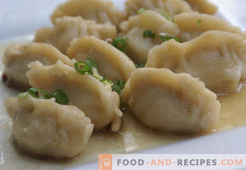 Dumplings on kefir - de beste recepten. Hoe thuis en op de juiste manier knoedels op Kefir te bereiden.