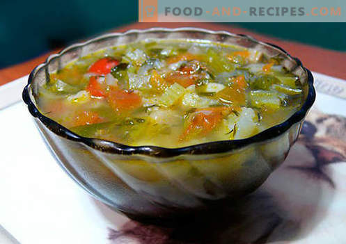 Selderijsoep - Bewezen recepten. Hoe goed en smakelijk koken soep van selderij.